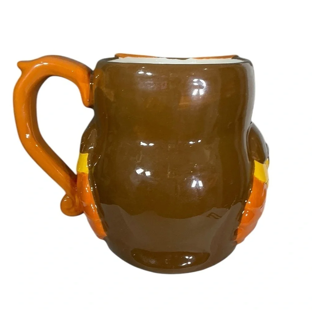 Owl Mug Vintage Heritage Collection Glazed Ceramic Collectible 2 Cup Capacity